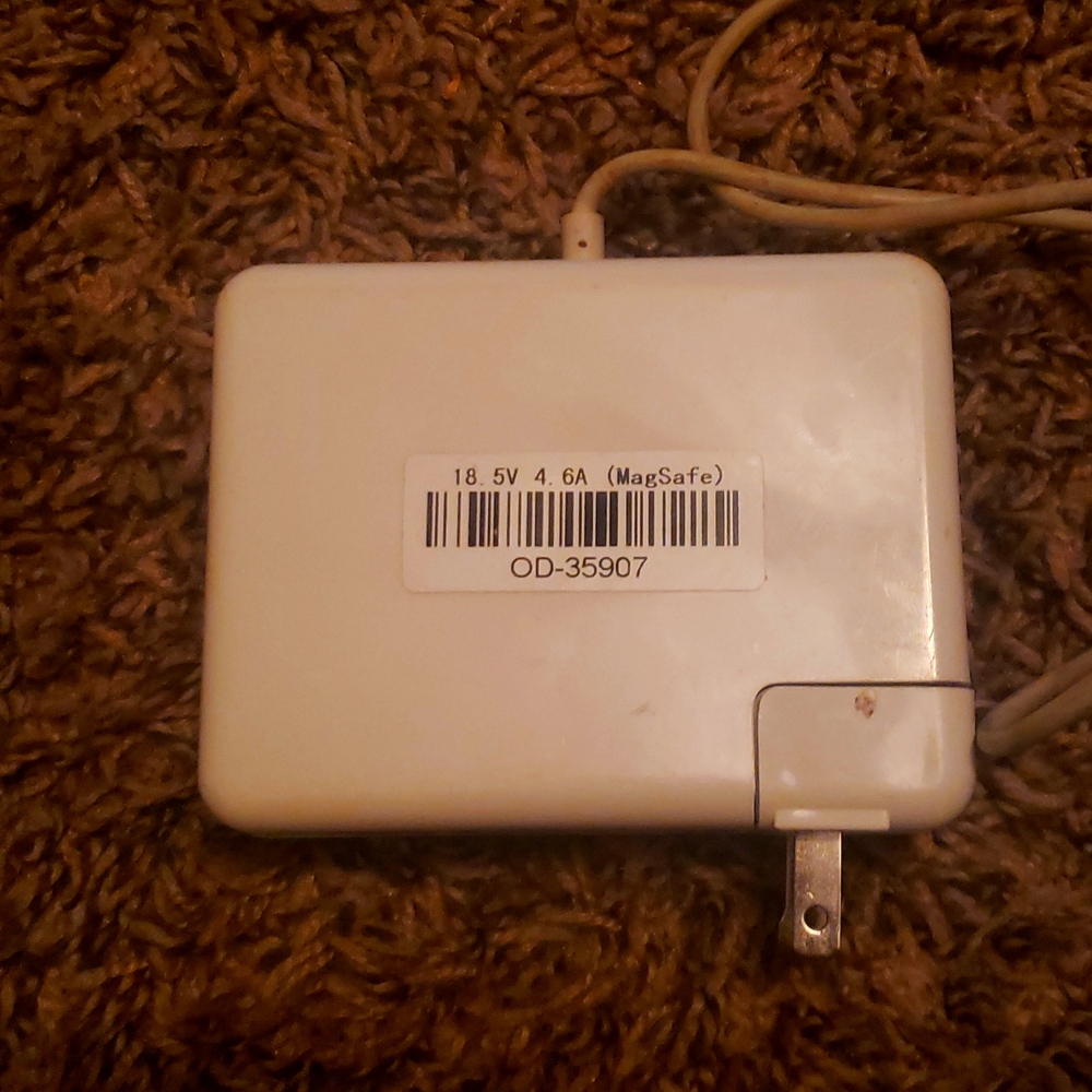 Replacement AC Adapter 85W 18.5V 4.6A (MagSafe) OD-35907